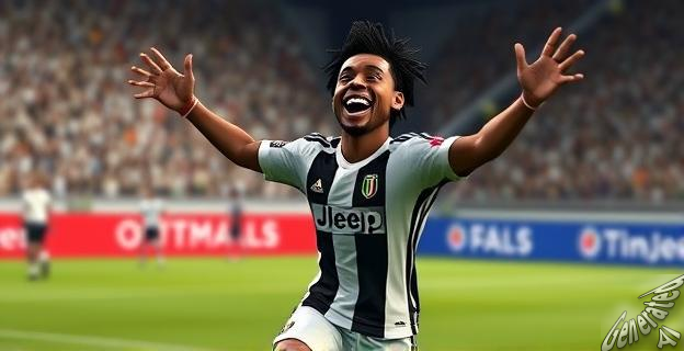 Estaba jugando y disfrutando en la Juve