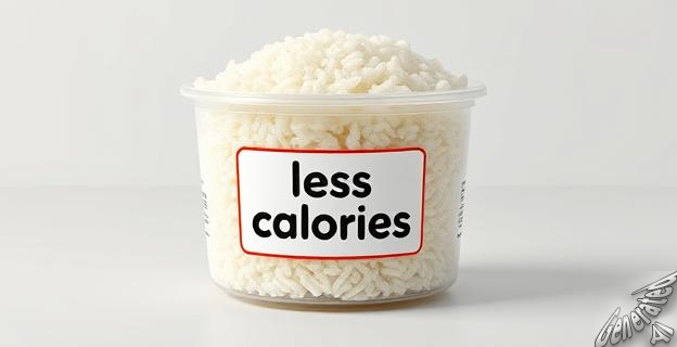 El arroz congelado puede tener menos calorías debido al almidón resistente