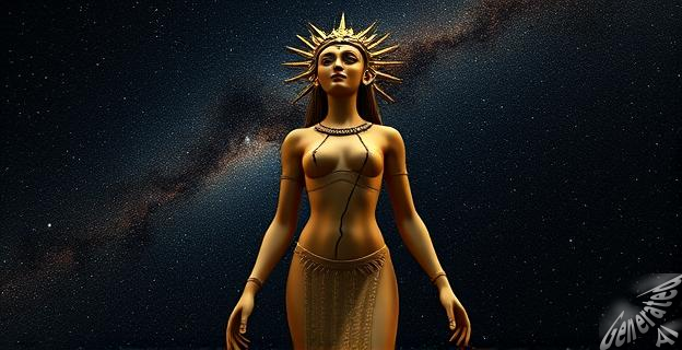 La línea oscura en el cuerpo de la diosa Nut en el ataúd de Nesitaudjatakhet