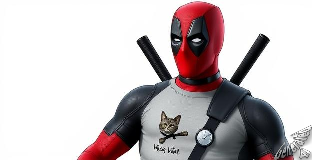 La camiseta de Wade Wilson con los nombres de las gatas de Taylor Swift