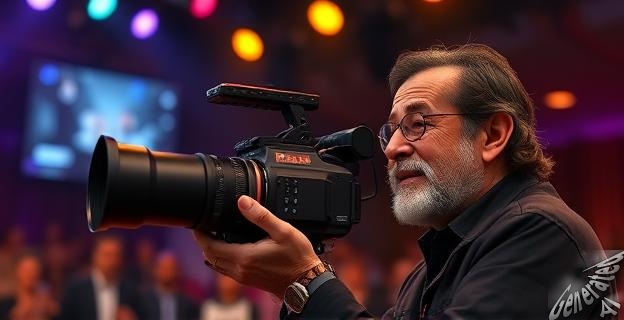 Hacer una foto con una cámara de fotos analógica de 36 fotos