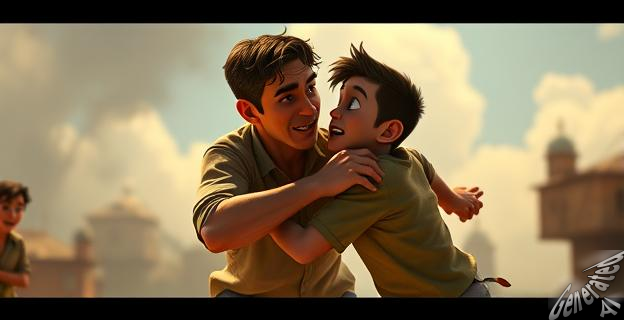 Andrés acorrala a Gabriel en el capítulo 406