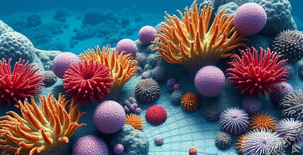La biodiversidad marina en Galicia incluye especies como nudibranquios, esponjas y anémonas