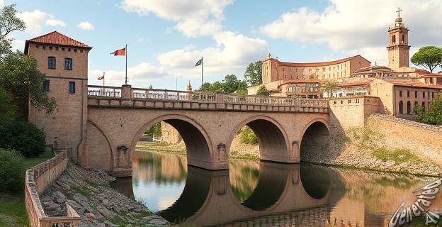 El Pont del Diable conserva los cimientos de la época romana