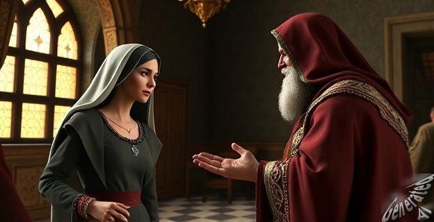 Úrsula es interrogada por la Santa Hermandad