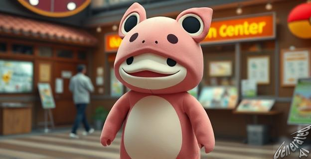 Debes imitar el grito de Slowpoke