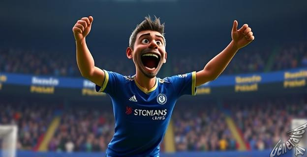 Estevão marcó un gol en su debut