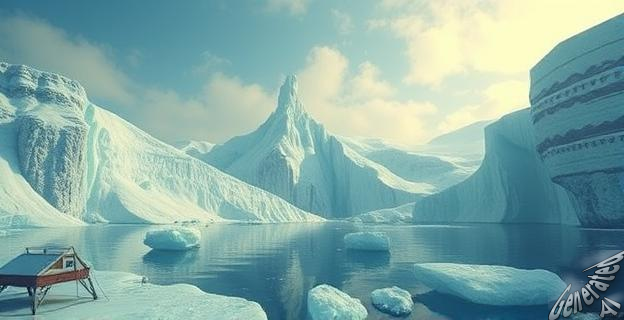 Los restos de una civilización olvidada bajo los glaciares de la Antártida