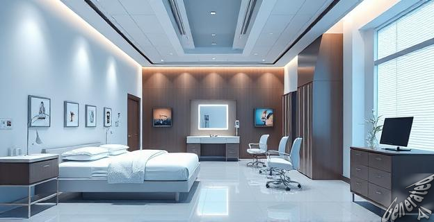 El hospital Cedars-Sinai tiene un precio por noche de 4.000 dólares por sus suites deluxe