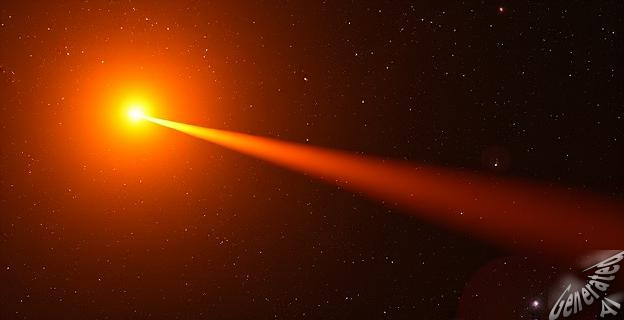 La luz de Capotauro viaja hacia nosotros desde los albores del cosmos, apenas 90 millones de años después del Big Bang