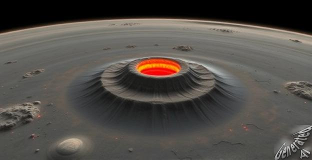 La corteza flexible de Venus se deforma bajo el peso de la lava densa