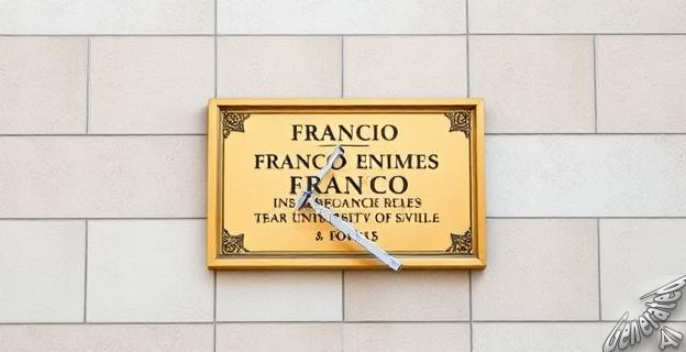 La Universidad de Sevilla eliminará la mención a Francisco Franco de una placa en el Rectorado.