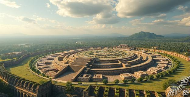 Un cosmograma a gran escala de 1.400 metros de largo por 400 de ancho