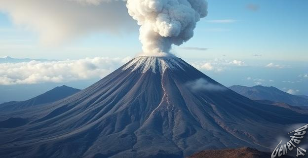 La erupción ha alcanzado una altura de 5.000 metros