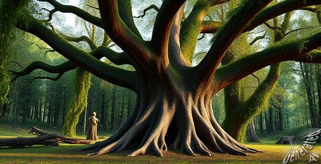 No existe un censo exhaustivo global de robles de los druidas