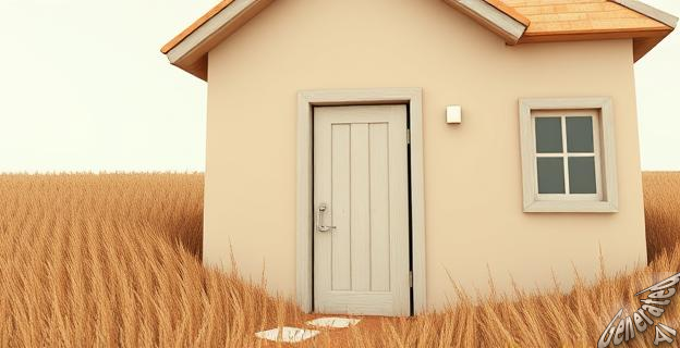 Tapiaron el acceso por el que el hombre accedía a la vivienda