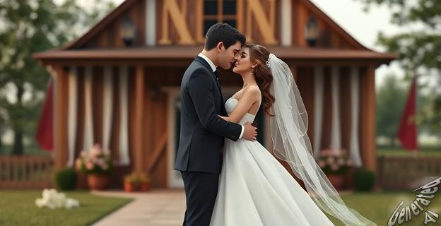 La boda se celebró en la finca Jacaranda