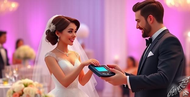 Los novios pidieron dinero para su luna de miel en México