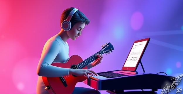 Herramienta de música generativa que combina texto y audio