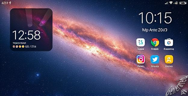 El widget de Gemini ofrece acceso directo a cuatro funciones principales