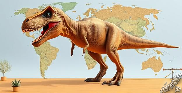 El T. rex descendía de ancestros asiáticos que cruzaron el planeta hace más de 70 millones de años