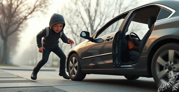 Para evitar ser víctima de un robo mediante el 'método de la siembra', se debe mirar el suelo antes de entrar al coche para no caer en la trampa de los ladrones que tiran objetos para distraer