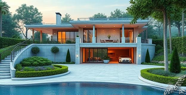 Una vivienda de 6.000 metros cuadrados