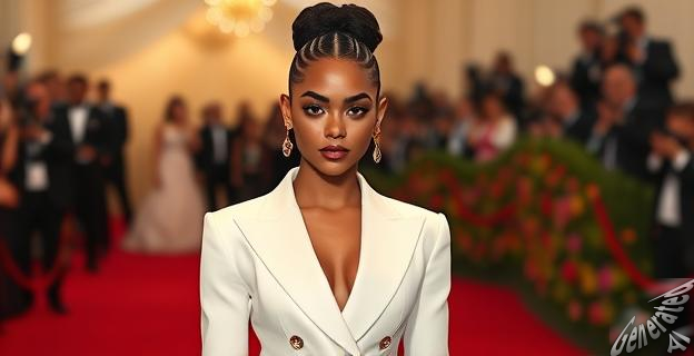 Zendaya ha sido una de las mejores vestidas con un traje blanco de Louis Vuitton