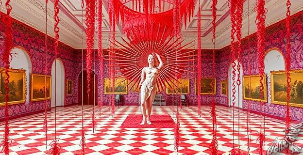 La exposición 'Flamboyant' de Joana Vasconcelos en el Palacio de Liria ha recibido más de 50.000 visitantes