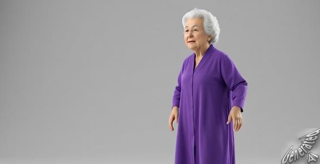 Un vestido largo holgado de Moon Wood con talla de L a 5XL