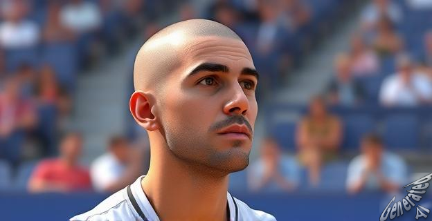 Su hermano Álvaro se lo cortó demasiado debido a un error con la máquina