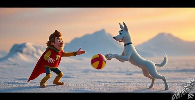 La colaboración más adorable es entre Jeff y Krypto