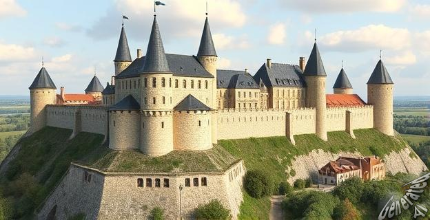 La ciudadela medieval de Carcasona tiene una doble muralla, restaurada por Viollet-le-Duc en el siglo XIX