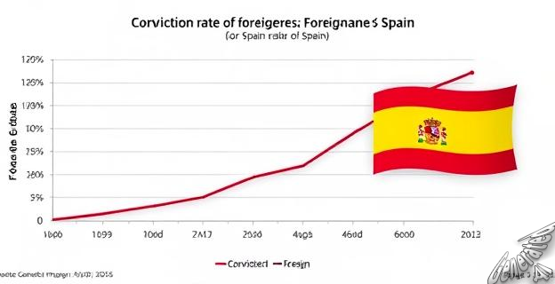 La tasa de condenas de extranjeros es 2,5 veces mayor que la de los españoles