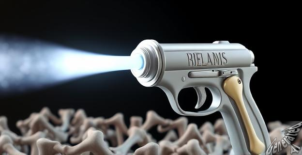 Una 'pistola de curación ósea' que imprime estructuras biocompatibles directamente sobre fracturas óseas