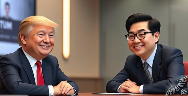 Trump destacó el éxito y ascenso de Tan como una historia increíble