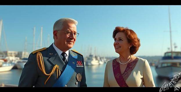 María Zurita ha visitado al rey Juan Carlos en Sanxenxo para mostrar su apoyo