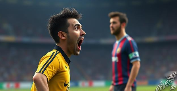 Piqué se aproximó a centímetros del asistente a voz en grito