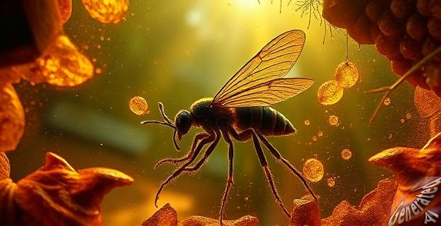 Insectos de hace 112 millones de años atrapados en ámbar en Ecuador