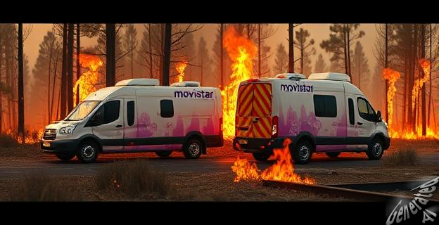 Despliegue de unidades móviles para reforzar la cobertura móvil