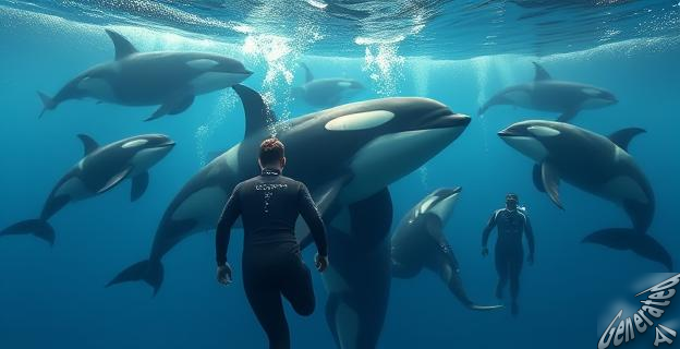 Hasta 40 embarcaciones pueden converger sobre un mismo grupo de orcas