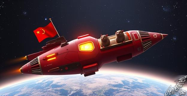 La nave Shenzhou-21 lleva a bordo cuatro ratones para estudiar los efectos de la microgravedad en su comportamiento y fisiología