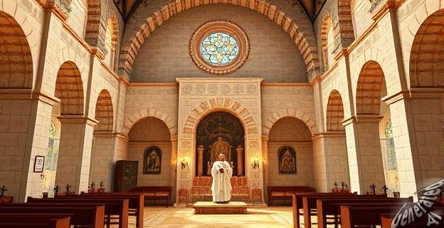 La liturgia cristiana practicada en al-Ándalus se desarrolló a lo largo de los siglos, incorporando influencias locales y externas, y se celebraba en latín y árabe