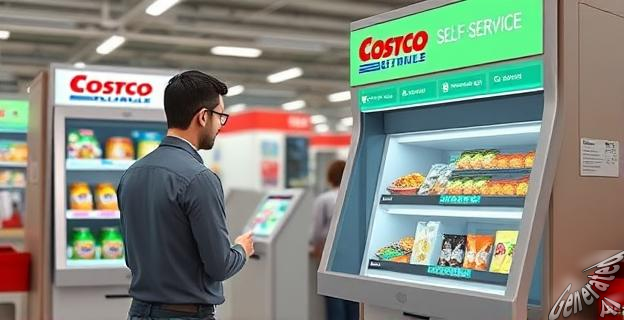 Hacer pedidos de comida mientras se está en la fila de pago