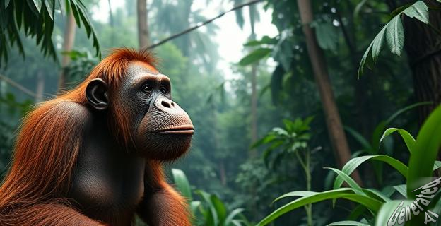 Los orangutanes producen estructuras vocales con recursividad jerárquica de manera espontánea en su entorno natural