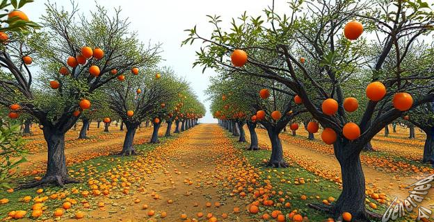 La producción de cítricos en España caerá un 10,7% este año
