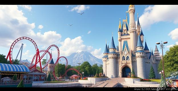 La diferencia radica en que un parque de atracciones se centra en el entretenimiento, mientras que un parque temático tiene una narrativa o temática que une todo