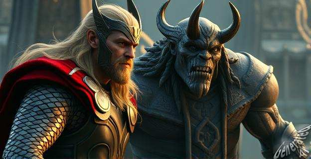 Thor mató al padre de Korg en The Dark World