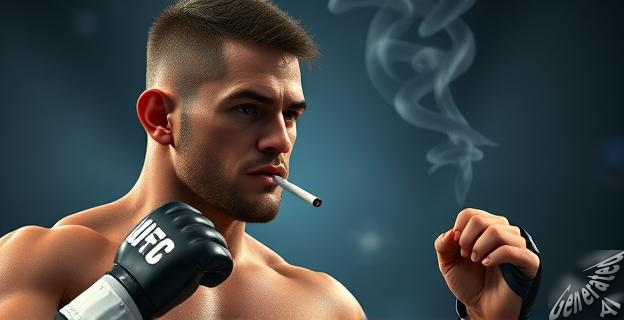 Prefiere fumar a tener problemas para cortar peso