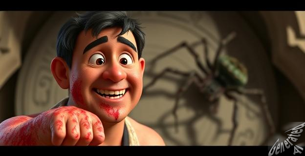 Una picadura de araña